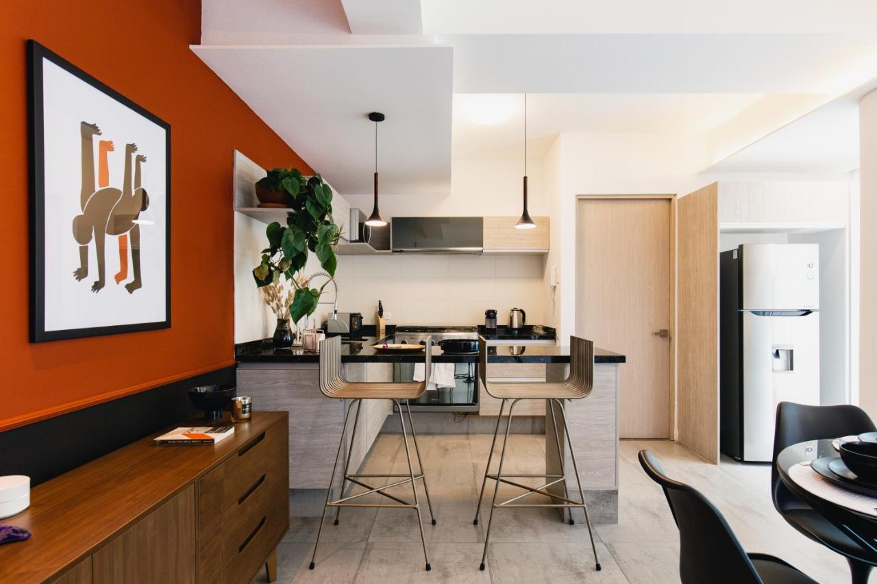 Luxurious 3 Bedroom 2 Ba In Chic Polanco District Kota Meksiko Bagian luar foto